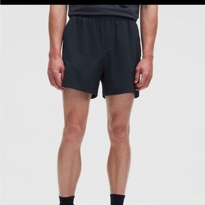 Lululemon‎ Stretch Ripstop Shorts 5”Inseam XXL Navy Athletic Training Outdoor